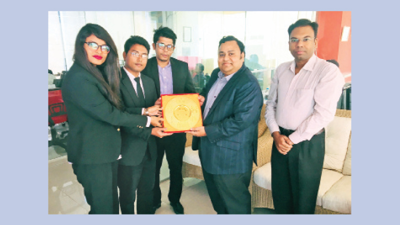 CUB team second at SAARCLAW Mooting Contest 