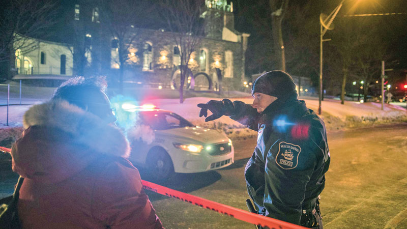 6 killed in Canada mosque shooting
