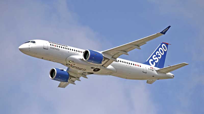 Canadian plane-maker Bombardier
out to win medium-range jet market