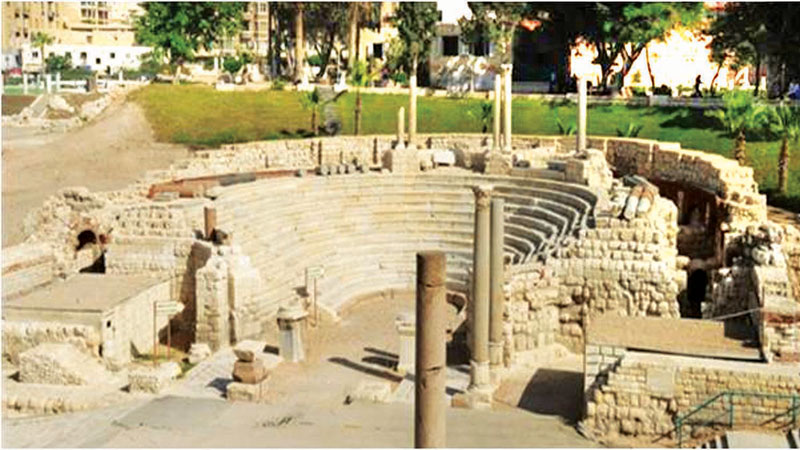 Capital of ancient Ptolemaic kingdom