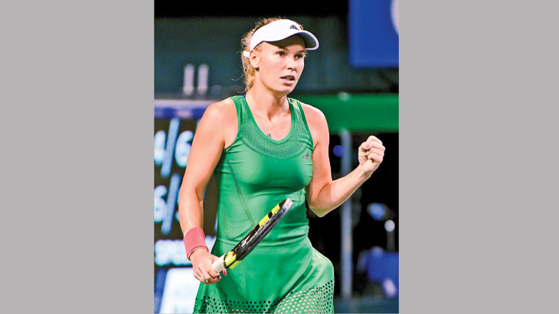 Wozniacki to face Osaka in Tokyo final 