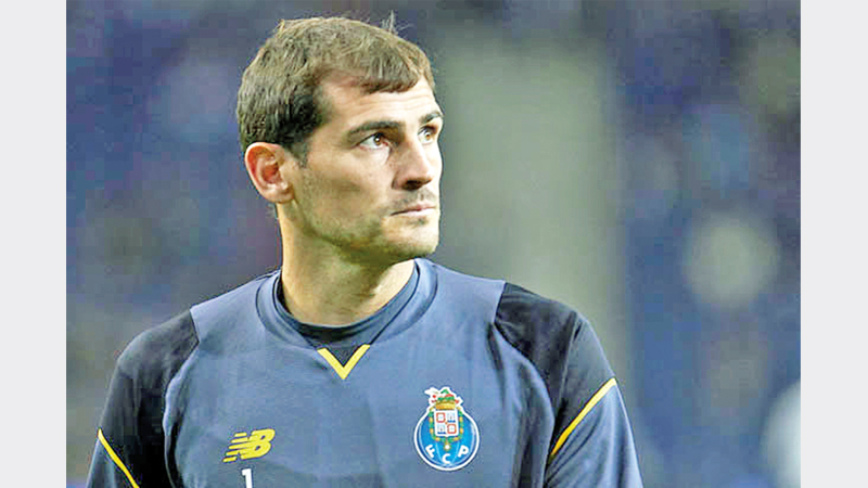 Casillas wants to finish career with Porto