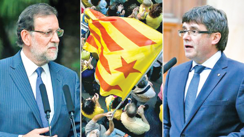 Rajoy rules out talks offer 
