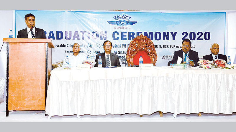 Graduation ceremony of 34 trainee pilots held