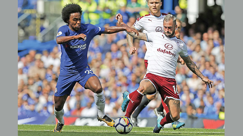 Burnley stun Chelsea in season opener