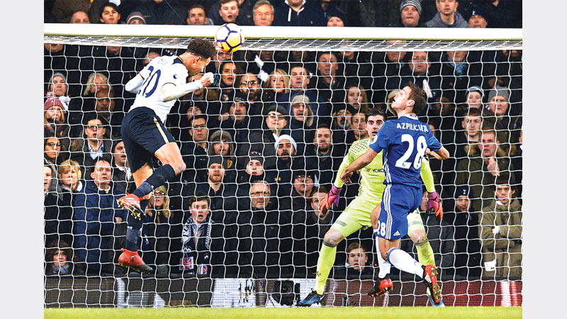 Spurs deny Chelsea record 14th win