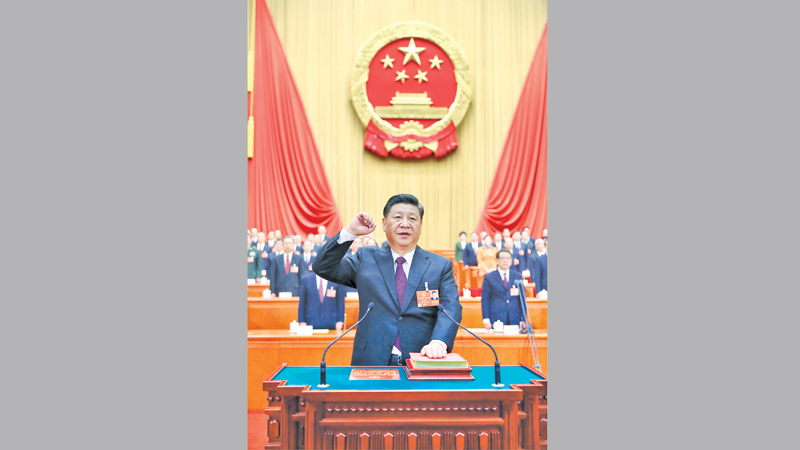 Xi reappointed as president of China with no term limits