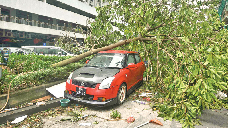 Typhoon leaves 16 dead in China