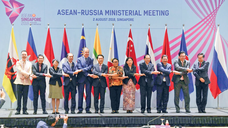 China for military drills with ASEAN sans US