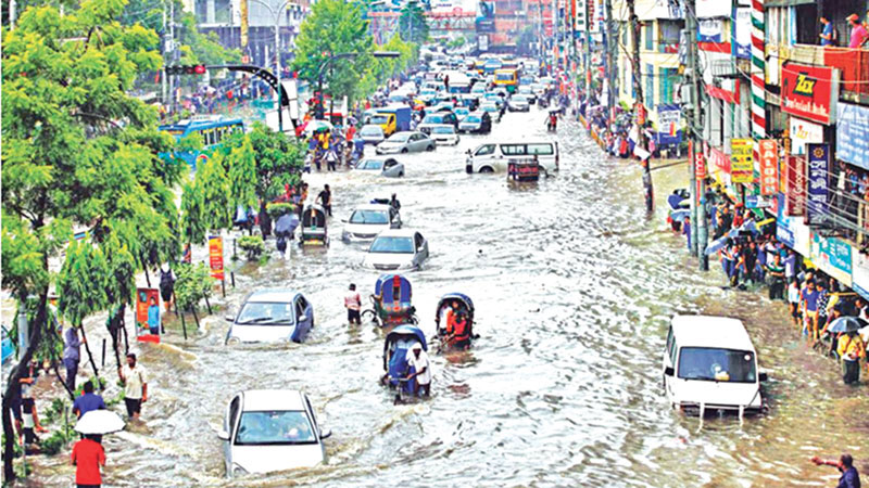Waterlogging removal project in Chittagong 