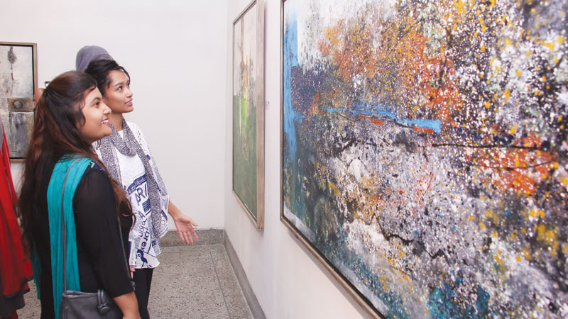 Painting show ‘Chronicle of Existence’ begins at AFD