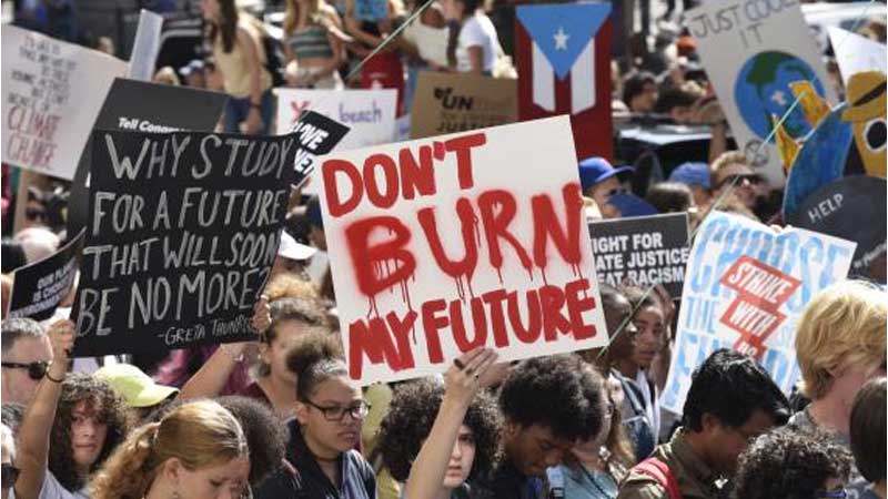 Climate crisis and assurance of powerful countries