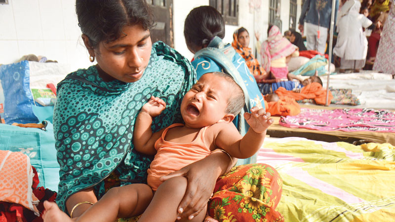 Cold-related diseases break out in Bogra