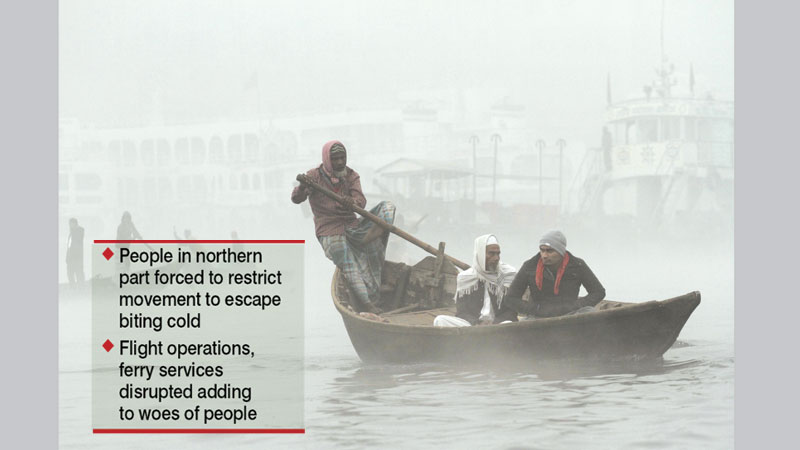 Cold, fog batter life across country
