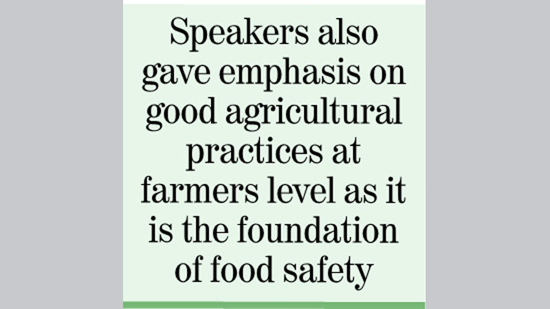 ‘Concerted efforts vital to safe food’