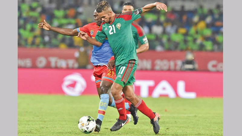 Kabananga strikes as DR Congo stun Morocco