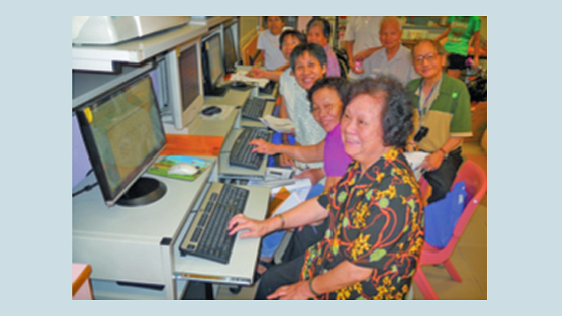 Connecting and caring :innovations for healthy ageing