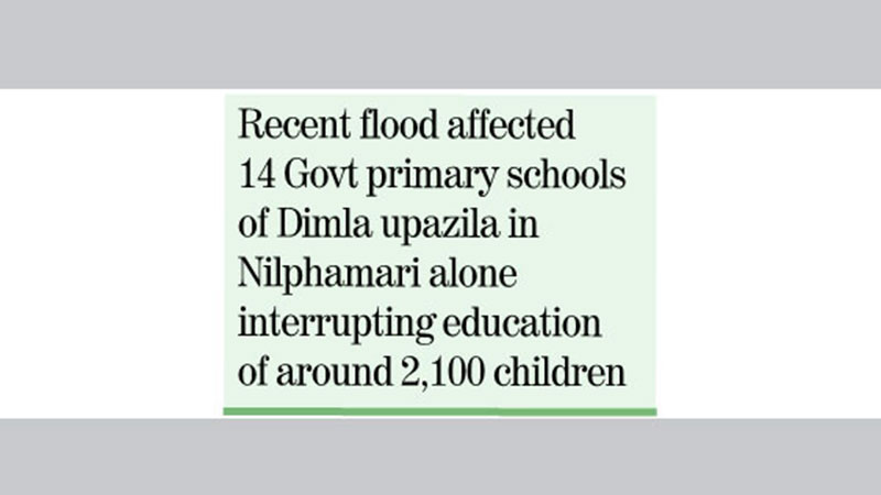 Constructing flood-resilient edn institutions stressed