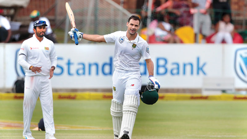 Cook century puts South Africa in charge