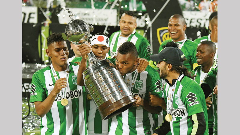 Atletico Nacional lift Copa Libertadores 