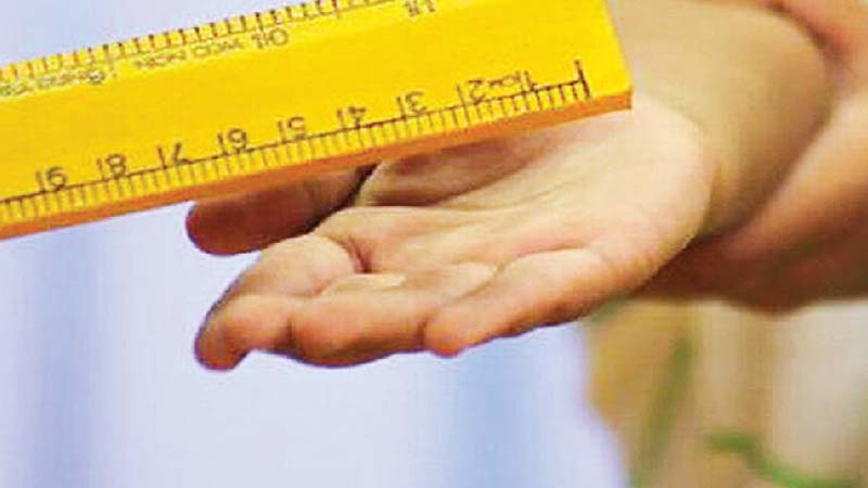 Corporal punishment doesn�t beat the hell out of children; it beats hell into them!