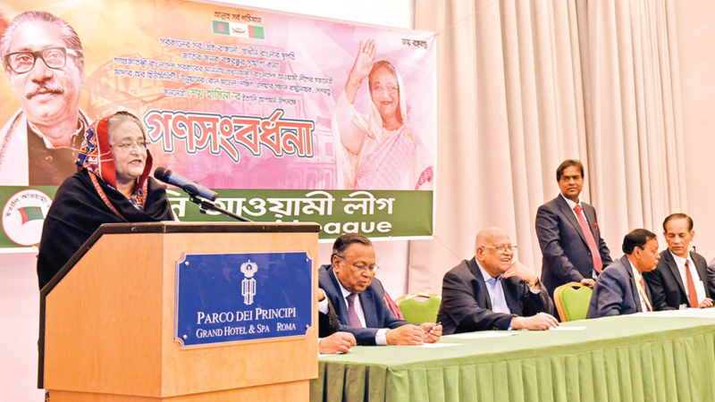 Corrupt people must face trial, says PM