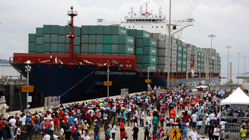 Panama opens expanded canal to newer, bigger ships