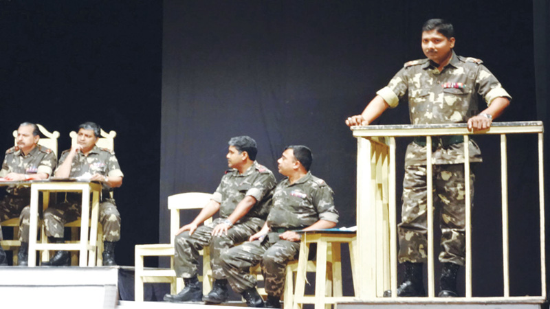 Theatre Art Unit stages ‘Court Martial’ today 