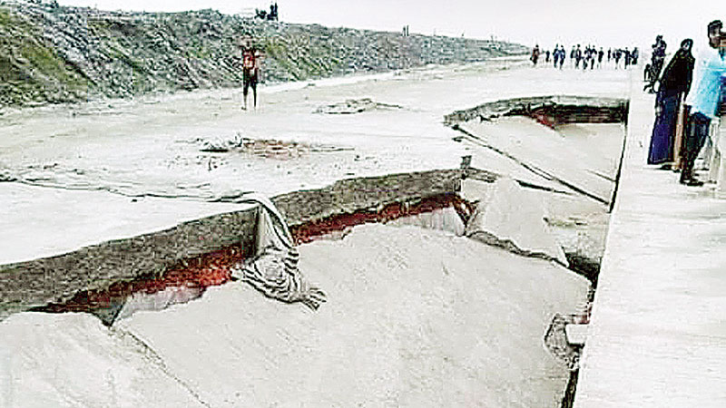 Ctg’s outer ring road collapses before inauguration