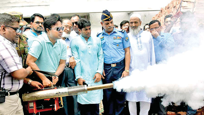 DSCC mayor admits dengue patients increasing, says no reason to worry