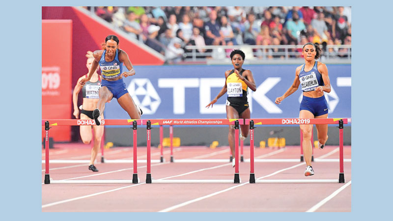 Dalilah hits world record in 400m  hurdles