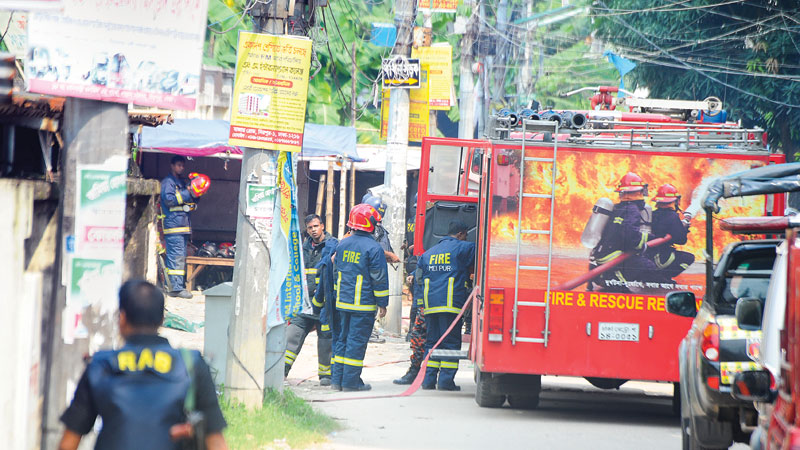 7 charred bodies found at Mirpur ‘militant den’