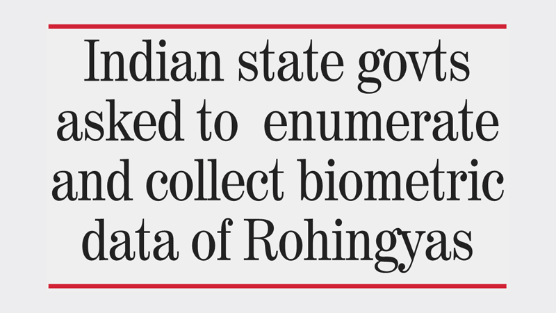 Delhi prepares to deport Rohingyas