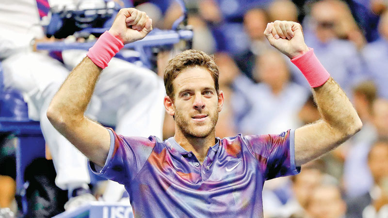 Del Potro shatters Federer’s dream