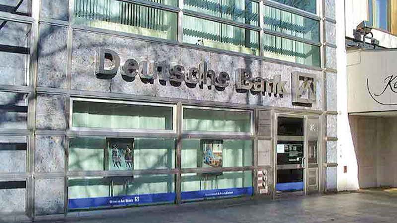 Deutsche Bank’s weakness weighs on US settlement talks