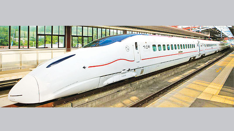 Dhaka-Ctg bullet train on cards 
