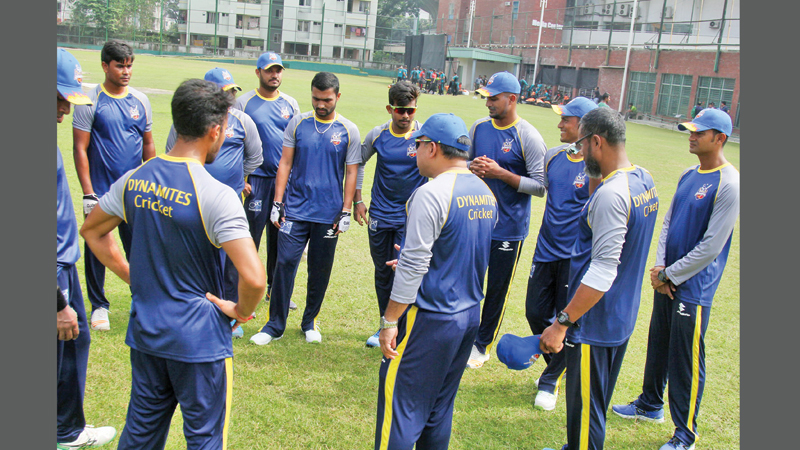 Dynamites aim to play team game