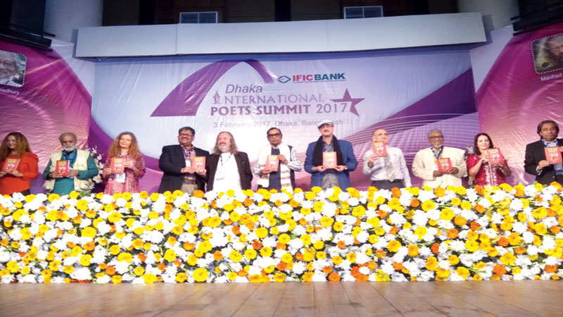 Dhaka Int’l Poets Summit 2017 held 