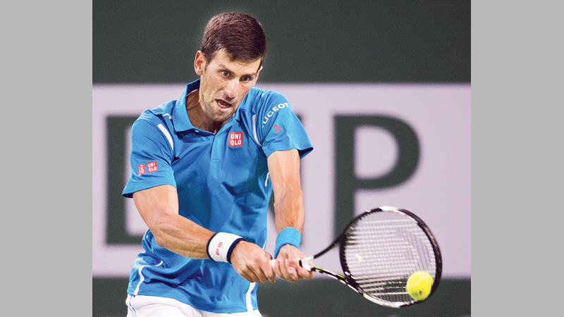 Djokovic cruises, Nadal struggles at Indian Wells 