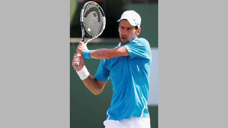 Djokovic stops Nadal to 
reach Indian Wells final