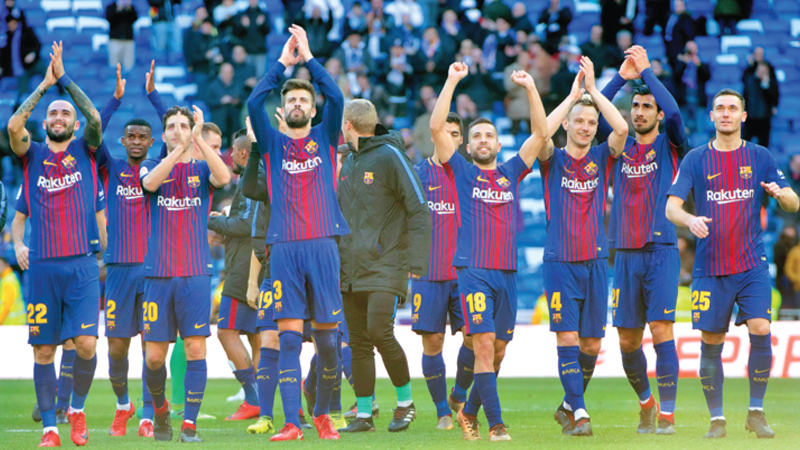 Dominant Barca outplay Real