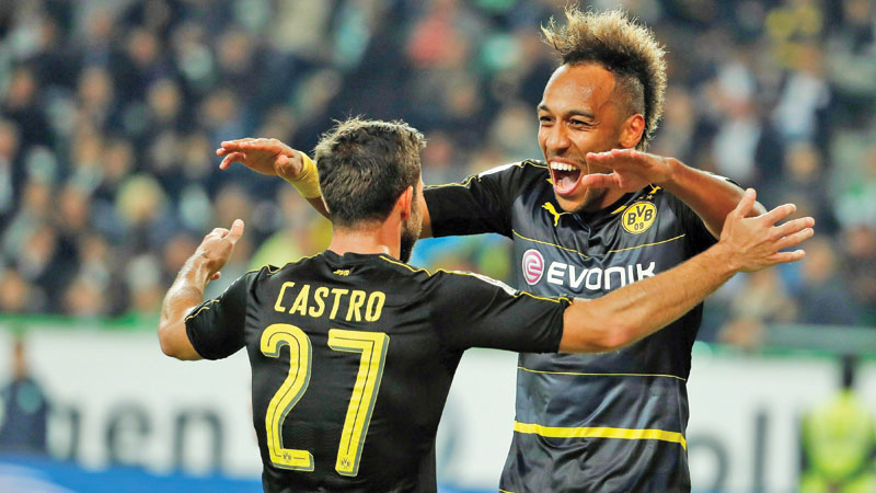 Five-star Dortmund go top in Germany 