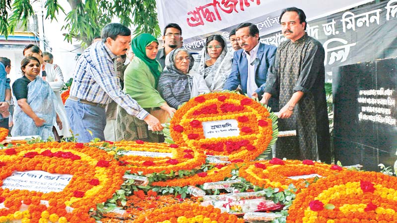 Dr Milon Day observed