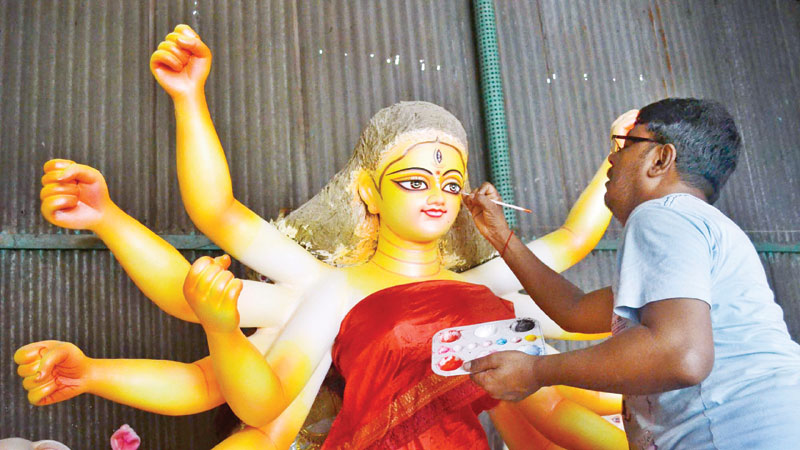 Preparations on to celebrate Durga Puja across country
