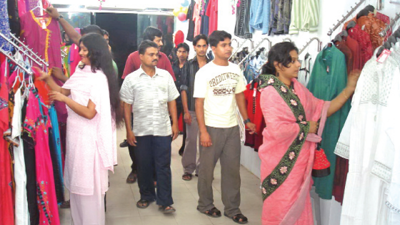 Eid shopping starts in Rangpur