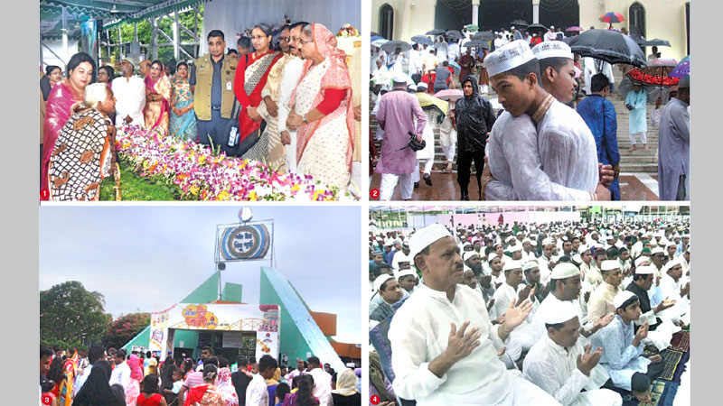 Eid-ul-Azha celebrated in cities 