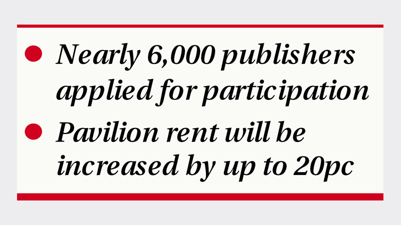 Amar Ekushey Book Fair  expands this year