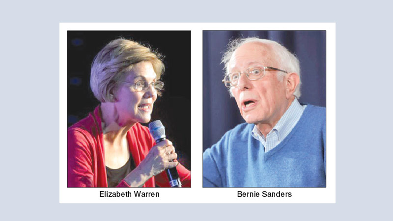  Warren has to go thru Sanders in New Hampshire