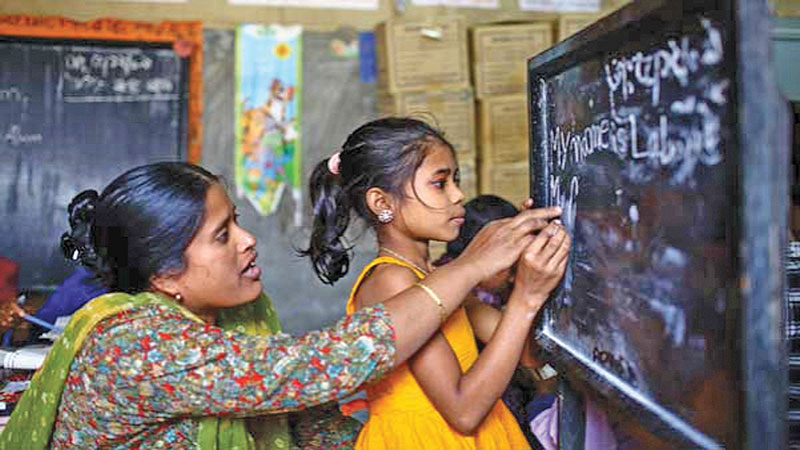 Empowering women through education