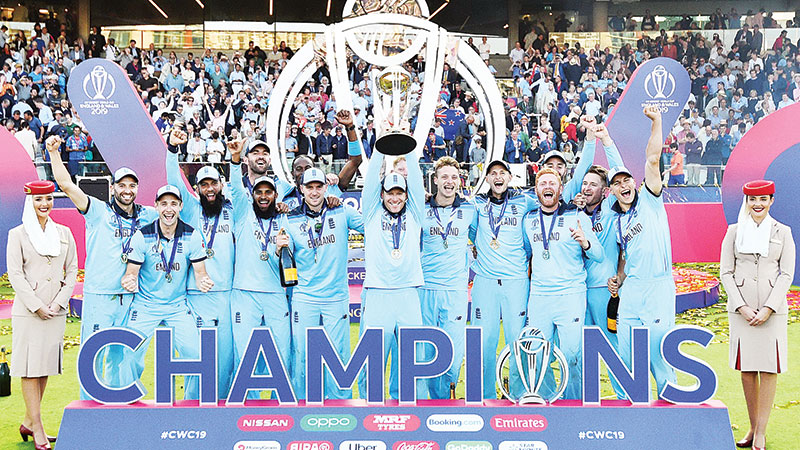 England win maiden World Cup
